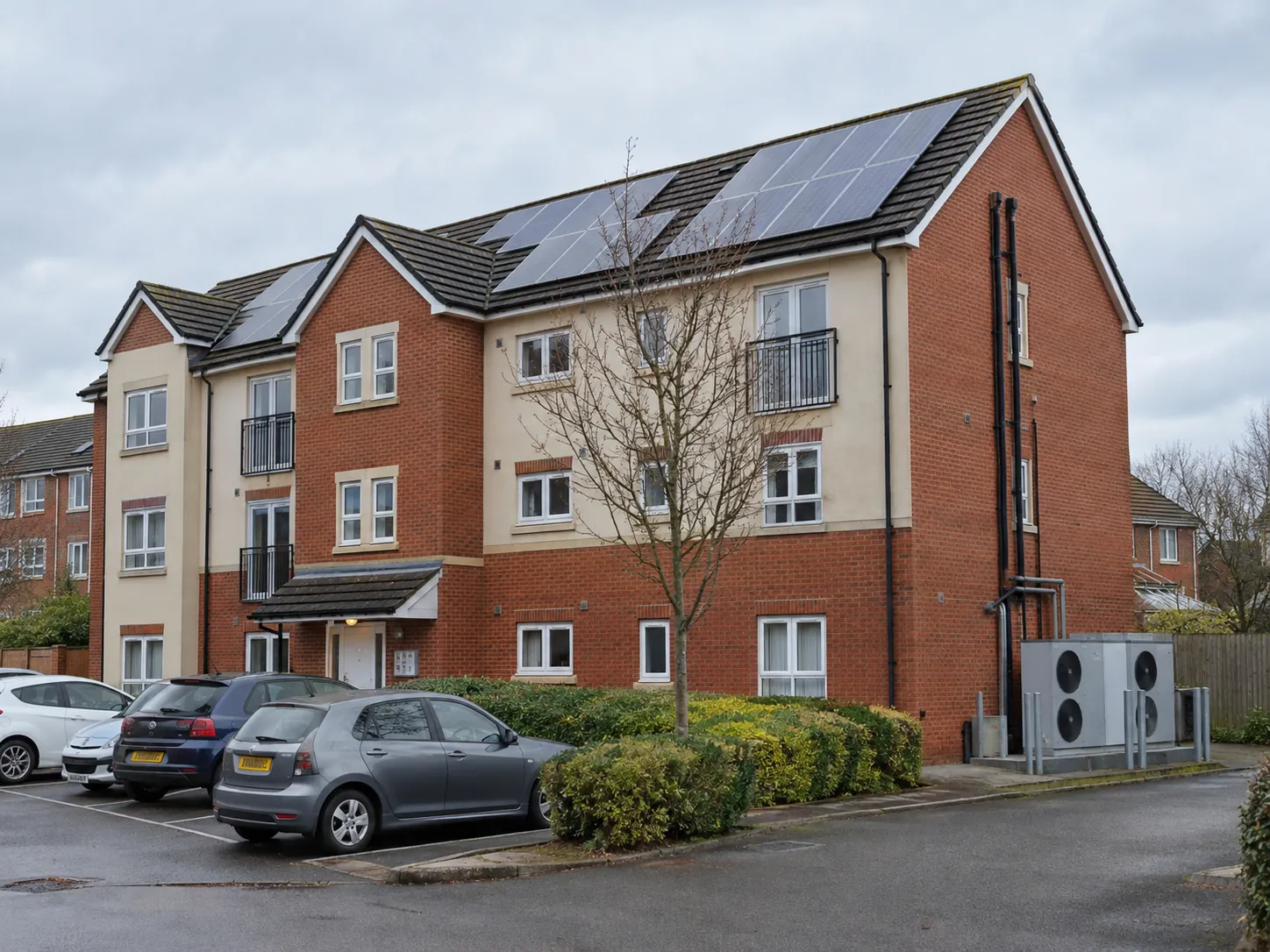 Can you install a heat pump in a flat or maisonette?